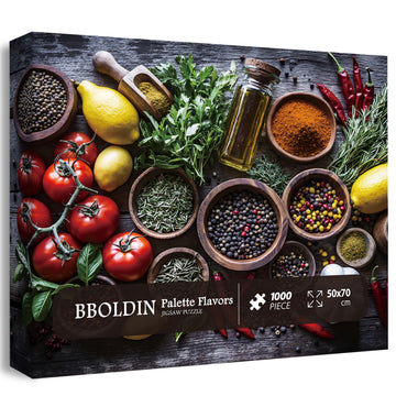 Palette Flavors Jigsaw Puzzle 1000 Pieces